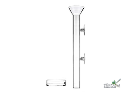 SwetAqua Glass bottom feeder 250 - стеклянная кормушка с трубкой для донных рыб