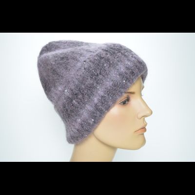 Шапка Vizio 1382 CRYO с отворотом фиолетовая