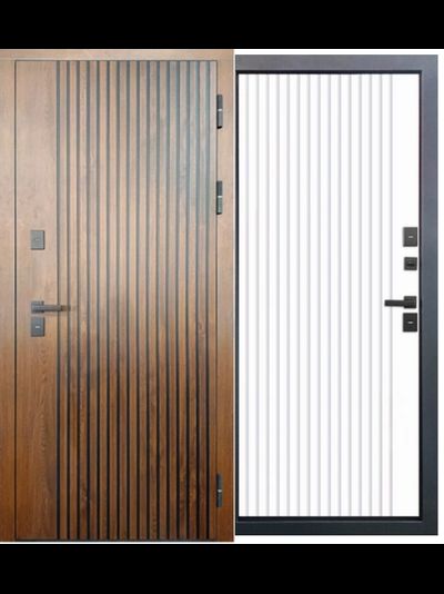 ПРОТЕРМА МУАР МДФ/МДФ ВИНОРИТ ПАТИНА-БЕЛЫЙ МАТОВЫЙ