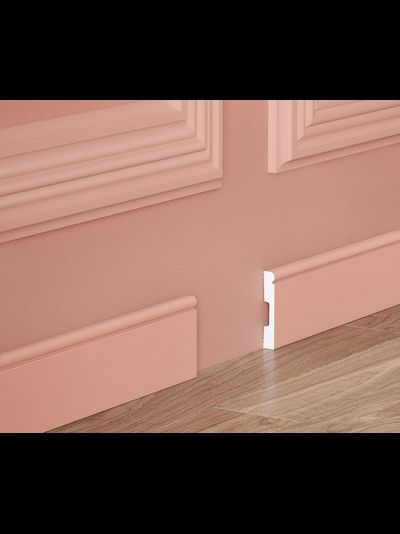 Cosca напольный плинтус, экополимер PX032