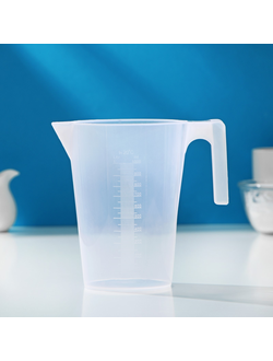 Мерный стакан, 1 л, цвет прозрачный