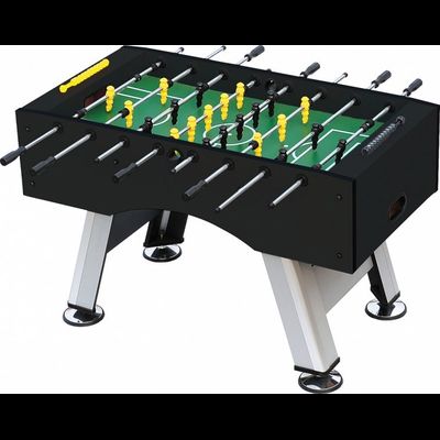 Настольный футбол (кикер) &quot;Porturin&quot; (140x74x89 см, серебристо-черный)