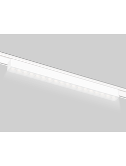 Светильник светодиодный трековый для шинопровода Magnetic Ultra Slim GV 1414 WH белый IP20 18W 4200K 48V 24° 338*26*24