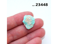 Бирюза натуральная (необработанная) Армения арт.23448: 2,1г - 18*15*8мм