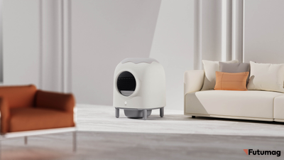 Автоматический умный лоток туалет для кошек HHOLOVE Smart Self-Cleaning Cat Litter Box