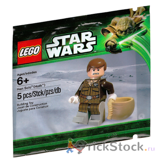 # 5001621 Минифигурка «Хан Соло» ― Версия Планеты Хот / “Han Solo” Minifigure (Polybag 2013)