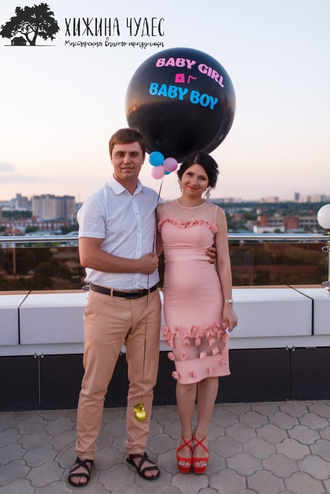 воздушный шар сюрприз мальчик или девочка краснодар