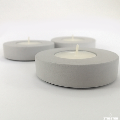 Подсвечник для чайной свечи «Кольцо» (2 шт)