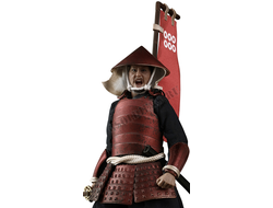 Асигару с яри - Коллекционная фигурка 1/12 PALM EMPIRES - RED ARMOR ASHIGARU (PE008) - COOMODEL