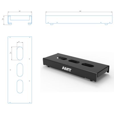 Универсальный педалборд AMT Pedalboard PB-4