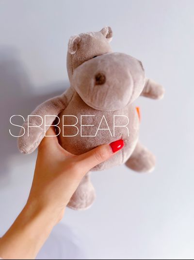 Подарочная коробка Киндер сюрприз и бегемот Мотя средняя