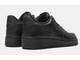 Nike Air Force 1 Low All Black (Экокожа) сзади