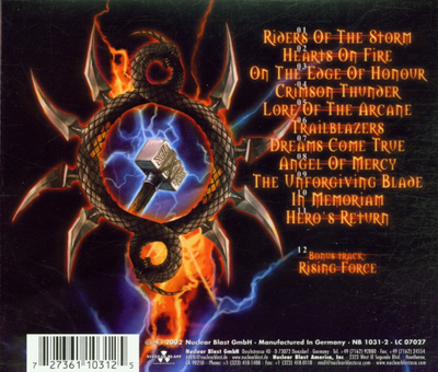 HAMMERFALL - Crimson Thunder CD