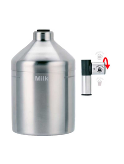 Оригинальный автоматический капучинатор с кувшином из нержавеющей стали