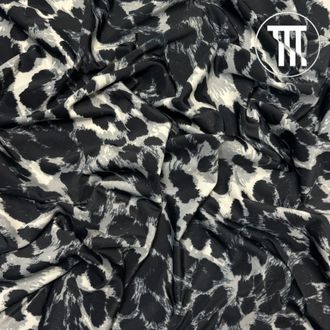 Масло принт Леопард, цв. Серый