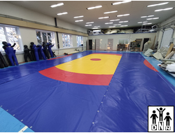 Покрышка борцовская плотность 630гр*м2 одноцветная люверсы (цена за 1 м2) DNN