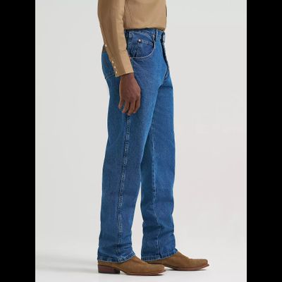 Джинсы 31MWZ Wrangler® Cowboy Cut® свободный крой [стираные]