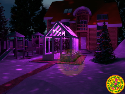 Зимняя Теплица КАЙ в классическом английском стиле