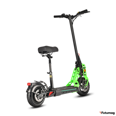 Электросамокат WHITE SIBERIA TAIGA 3 1000W GREEN UFO (кислотный зелёный)
