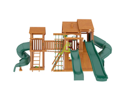 Деревянная детская площадка для дачи "Великан 4" (Макси) купить в Воронеже