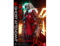 ПРЕДЗАКАЗ - Девушка-киборг (в красном) - Коллекционная фигурка 1/6 Ghost Attendant Red Remains (GS-002) - POPCOSTUME  ?ЦЕНА: 33900 РУБ.?