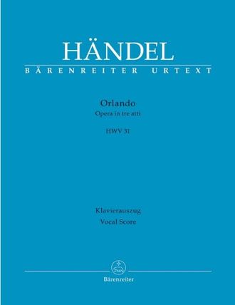 Händel. Orlando HWV31 Klavierauszug (dt/it)