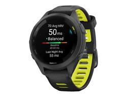 Garmin Forerunner 265S Black Case with Black/Amp Yellow Band (010-02810-03 / 010-02810-13 / 010-02810-53)