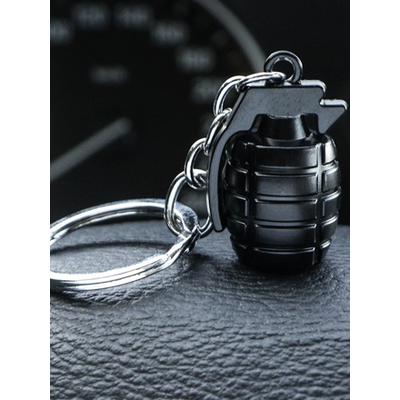 Брелок «ГРАНАТА», металл ЧЁРНЫЙ