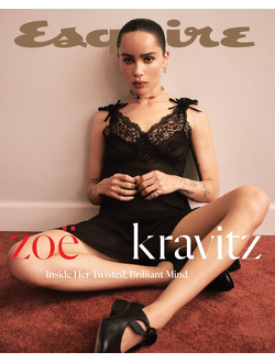 Esquire US Magazine September 2024 Zoe Kravitz Cover Мужские иностранные журналы, Intpressshop