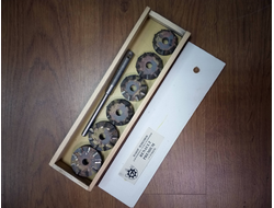 Набор зенковок (шарошки) ремонта седел клапанов двигателей RENAULT PREMIUM (9 т/с зуб)