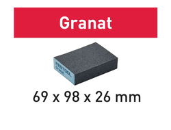 Шлифовальная губка Granat 69x98x26 120 GR/6