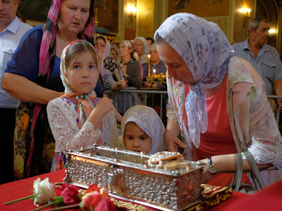 К СПИРИДОНУ ТРИМИФУНТСКОМУ В МОСКВУ 2018г.