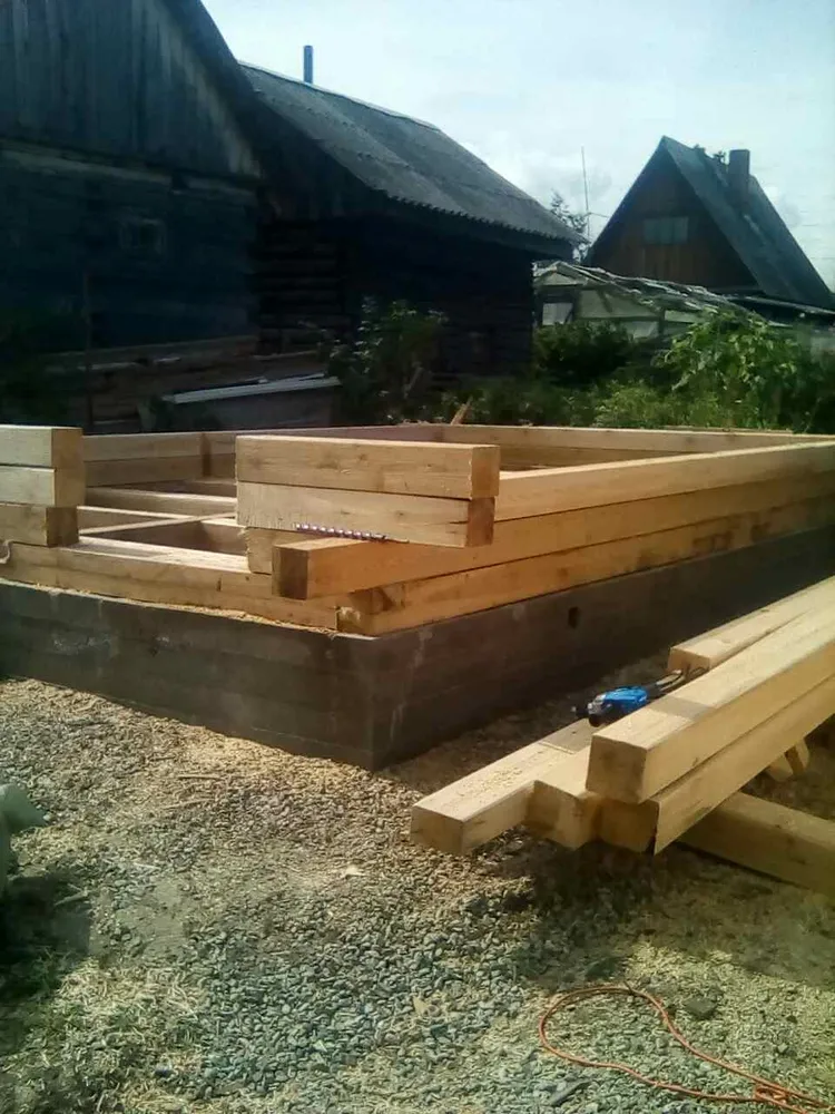 Возведение сруба