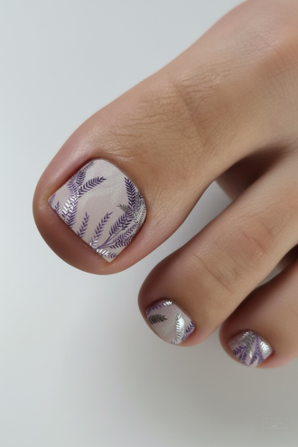 Пленки для педикюра с фольгой VIP-073