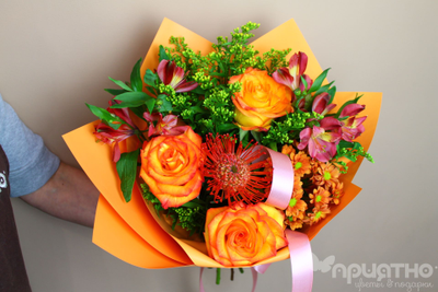 БУКЕТ ЦВЕТОВ № 458