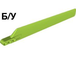 ! Б/У - Technic Rotor Blade Large Straight with 3L Liftarm Thick, Lime (65422 / 6308245) - Б/У