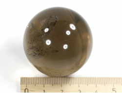 Шар Кварц дымчатый, Бразилия (41 мм, 84 г) №35406