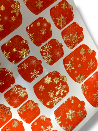 Пленки для педикюра с фольгой VIP-068