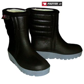 Полиуретановые сапоги Polyver Winter Low черные