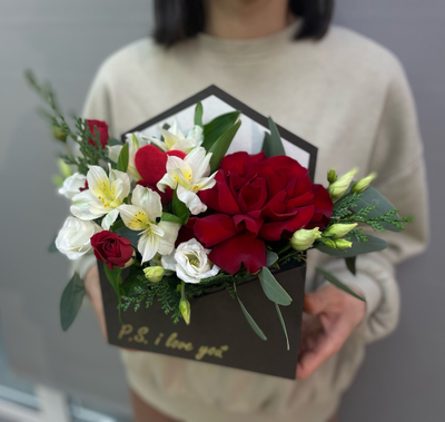 Послание в конверте с сердечком