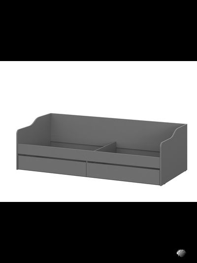 КР 2 кровать Графит серый