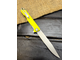 Складной нож Single EVO. СТАЛЬ ELMAX, G10 желтый