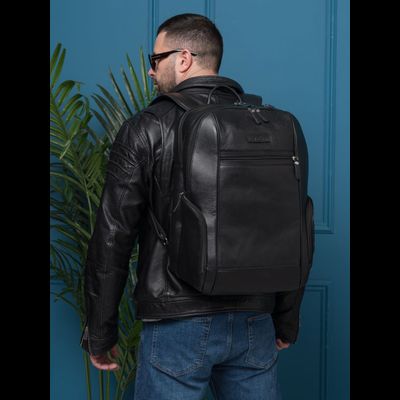 Кожаный рюкзак Vicoforte black (арт. 3099-01)