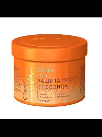 Estel Professional CUREX SUNFLOWER Маска Восстановление и защита с UV-фильтром для всех типов волос, 500 мл