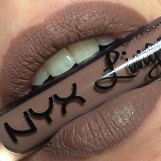 Жидкая матовая помада NYX Lip Lingerie 01 Honeymoon
