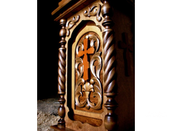 Аналой с резным крестом