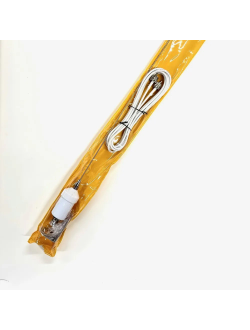 Морская антенна с L-образным кронштейном Shengda VHF MRFS136 156-163МГц 3.5дБ 1100мм с кабелем 4м из нержавеющей стали