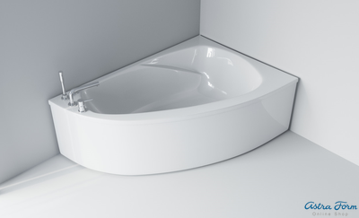 Astra-Form ванна Тиора правосторонняя 155/105 см белая