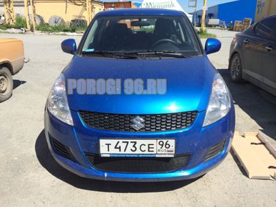 Защита радиатора Suzuki Swift 2010-2013 black