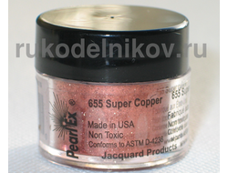 Pearl Ex, super copper 655, вес-3 гр.